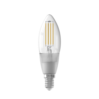 Calex Slimme lamp E14 | Calex Smart Home | Kaars (LED, 4.5W, 450lm, 1800-2700K, Dimbaar) 5101002700 K150305138 - 