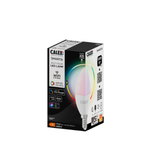 Calex Slimme lamp E14 | Calex Smart Home | Kaars (Led, 5W, 470lm, 2200-4000K, RGB, Dimbaar) 429008 K170203042 - 3