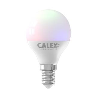 Calex Slimme lamp E14 | Calex Smart Home | Kogel (LED, 5W, 470lm, 2200-4000K, RGB, Dimbaar) 429110 K170203102 - 