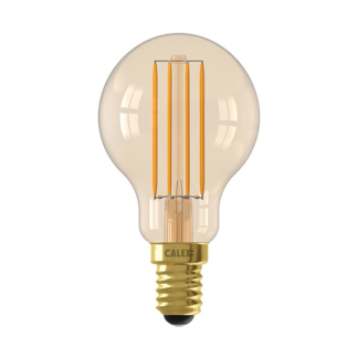 Calex Slimme lamp E14 | Calex Smart Home | Kogel (Led, 4.9W, 470lm, 1800-3000K, Dimbaar, Goud) 5101003200 K170203797 - 2