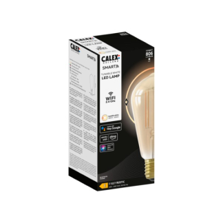 Calex Slimme lamp E27 | Calex Smart Home | Edison (7W, 806lm, 1800 - 3000K, Dimbaar) 5101001500 K170203895 - 2