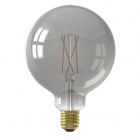 Calex Slimme lamp E27 | Calex Smart Home | Globe (LED, 7W, 400lm, 1800K, Dimbaar, Titanium) 429109 K170202477