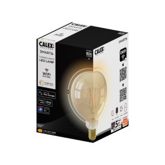 Calex Slimme lamp E27 | Calex Smart Home | Globe (Led, 7W, 806lm, 1800-3000K, Dimbaar, Goud) 5101001600 K170203792 - 4