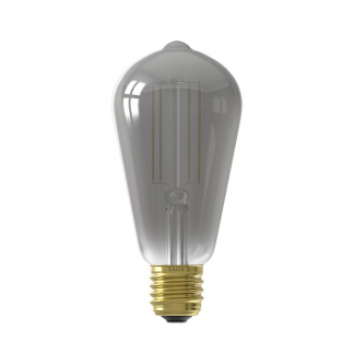 Calex Slimme lamp E27 | Edison | Calex Smart Home (LED, 7W, 400lm, 1800-3000K, Dimbaar, Titanium) 429195 K170202462 - 