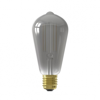 Calex Slimme lamp E27 | Edison | Calex Smart Home (Led, 7W, 400lm, 1800-3000K, Dimbaar, Titanium) 429195 K170202462 - 1