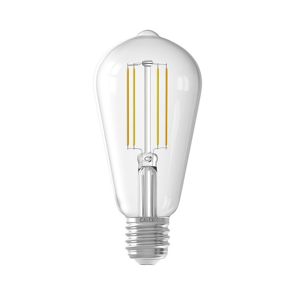 Calex Slimme lamp E27 | Edison | Calex Smart Home (Led, 7W, 806lm, 1800-3000K, Dimbaar) 429113 K170203100 - 1
