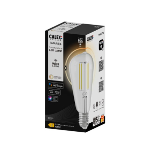 Calex Slimme lamp E27 | Edison | Calex Smart Home (Led, 7W, 806lm, 1800-3000K, Dimbaar) 429113 K170203100 - 3