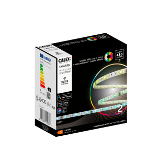 Calex Slimme led strip | Calex Smart Home | 2 meter (6.8W, 480lm, Warm wit/RGB) 429244 K170203808 - 3