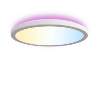 Calex Slimme plafondlamp | Calex Smart Home | Halo (Led, 22W, RGBW, 2700 – 6500K, 1500lm, Dimbaar, Ø29.2 cm) 5301000600 K170203890 - 1