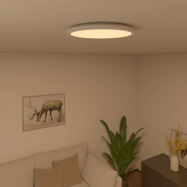 Calex Slimme plafondlamp | Calex Smart Home | Halo (Led, 22W, RGBW, 2700 – 6500K, 1500lm, Dimbaar, Ø29.2 cm) 5301000600 K170203890 - 3