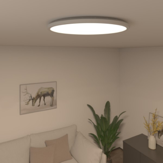 Calex Slimme plafondlamp | Calex Smart Home | Halo (Led, 25W, RGBW, 2700 – 6500K, 1900lm, Dimbaar, Ø40 cm) 5301000700 K170203889 - 3