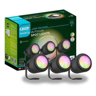 Calex Slimme prikspot | Calex Smart Home | 3 stuks (Led, Dimbaar, RGBW, 390 lm) 5401001300 K150101116 - 4