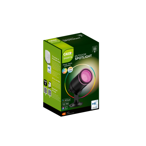 Calex Slimme prikspot | Calex Smart Home (Led, Dimbaar, RGBW, 380 lm) 429282 K170203403 - 4