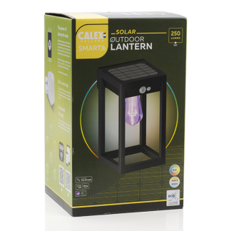 Calex Slimme solar lantaarn | Calex Smart Home (Bluetooth, RGBW, 3000K - 6500K, 250 lm, Dimbaar) 5401001900 K170203806 - 4