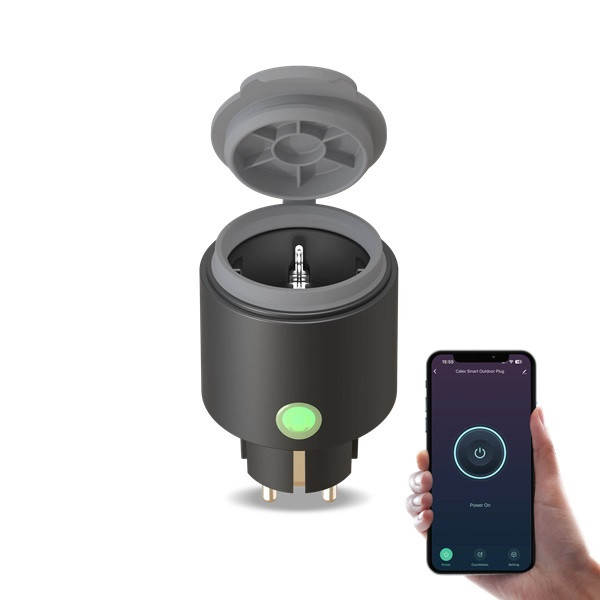 Calex Slimme tuinstekker | Calex Smart Home (Bluetooth, Randaarde, 16A) 5201001100 5901000400 K150101121 - 3