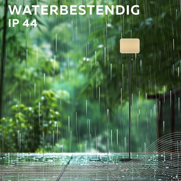 Calex Solar vloerlamp buiten | Calex | Latina (Led, RGBW, IP44, 20 uur, 200 lm) 4301002800 K170203425 - 2