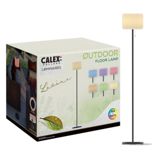 Calex Solar vloerlamp buiten | Calex | Latina (Led, RGBW, IP44, 20 uur, 200 lm) 4301002800 K170203425 - 4