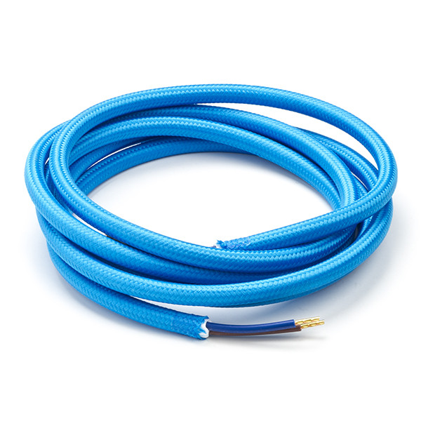 Calex Strijkijzersnoer | Calex | 1.5 meter (2 x 0.75 mm², Blauw) 940230 K170202522 - 1