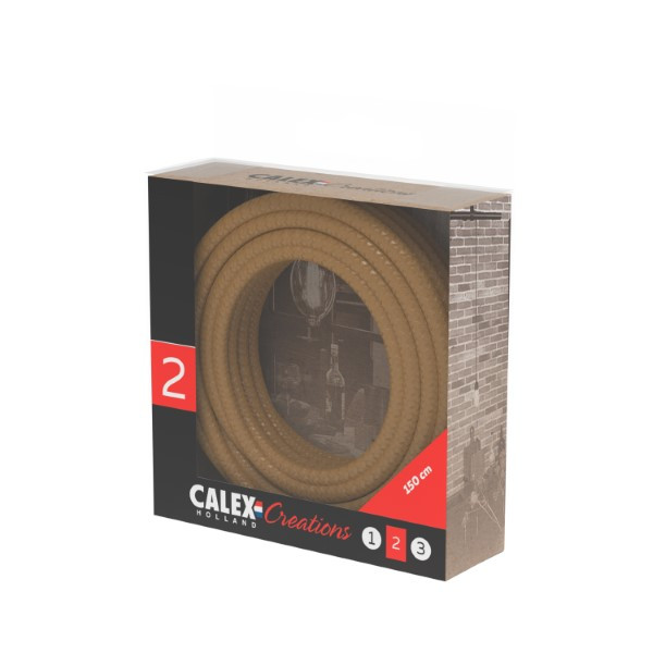 Calex Strijkijzersnoer | Calex | 1.5 meter (2 x 0.75 mm², Goud) 940216 K170202515 - 3