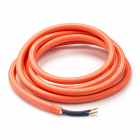 Strijkijzersnoer | Calex | 1.5 meter (2 x 0.75 mm², Oranje)