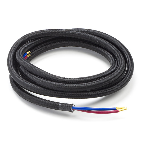 Calex Strijkijzersnoer | Calex | 1.5 meter (2 x 0.75 mm², Zwart) 940212 K170202513 - 1