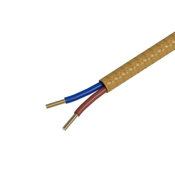 Calex Strijkijzersnoer | Calex | 3 meter (2 x 0.75 mm², Goud) 940266 K170202533 - 2
