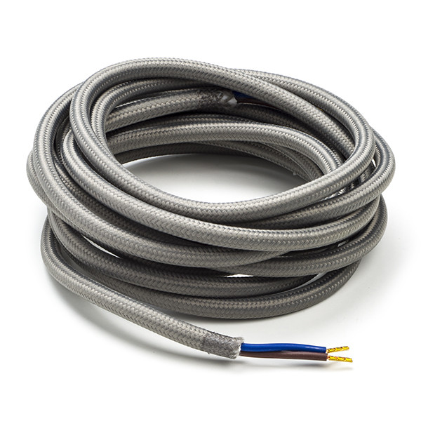 Calex Strijkijzersnoer | Calex | 3 meter (2 x 0.75 mm², Grijs) 940268 K170202534 - 1