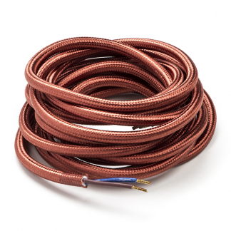 Calex Strijkijzersnoer | Calex | 3 meter (2 x 0.75 mm², Metallic bruin) 940274 K170202537 - 1