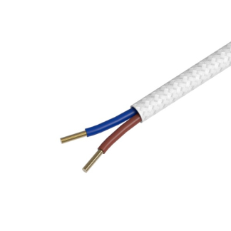 Calex Strijkijzersnoer | Calex | 3 meter (2 x 0.75 mm², Wit) 940260 K170202530 - 2