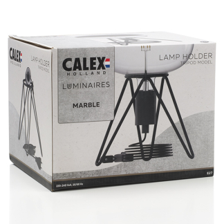 Calex Tafellamp | Calex (E27, Zwart) 3001001100 K170203827 - 