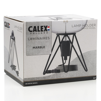 Calex Tafellamp | Calex (E27, Zwart) 3001001100 K170203827 - 3