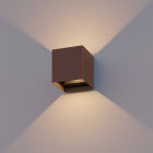 Calex Wandlamp buiten | Calex | Bari (Led, 7W, Up/Down, Lichthoek aanpasbaar, Roest) 7001000100 K150101129 - 2