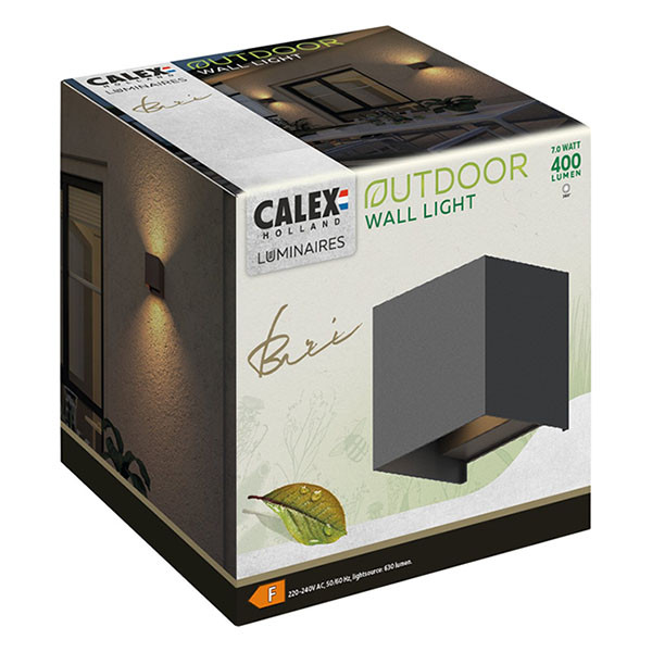 Calex Wandlamp buiten | Calex | Bari (Led, 7W, Up/Down, Lichthoek aanpasbaar, Zwart) 7001000000 K150101128 - 4