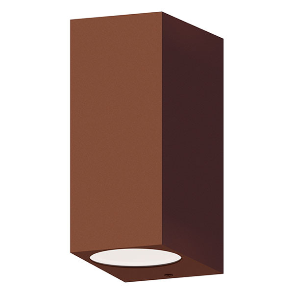 Calex Wandlamp buiten | Calex | Bergamo (2x GU10, Up/Down, Roest) 4301000700 K150101126 - 1