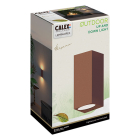Calex Wandlamp buiten | Calex | Bergamo (2x GU10, Up/Down, Roest) 4301000700 K150101126 - 3