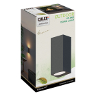 Calex Wandlamp buiten | Calex | Bergamo (2x GU10, Up/Down, Zwart) 4301000600 K150101125 - 3