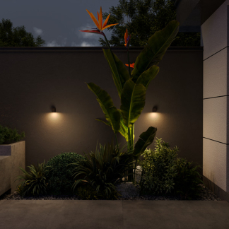 Calex Wandlamp buiten | Calex | Sanremo (GU10, Down, Roest) 4301000400 K150101123 - 2