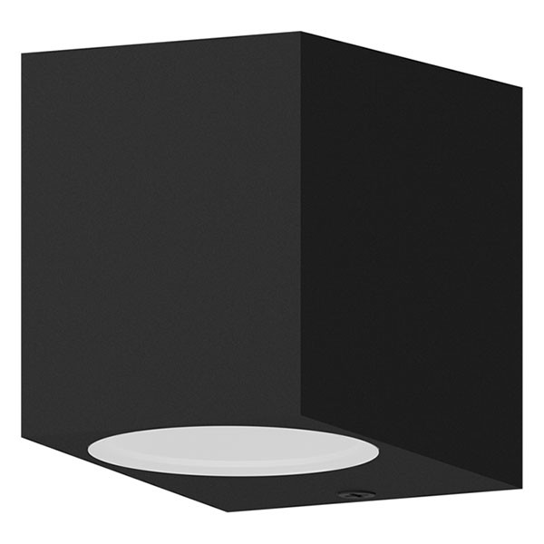 Calex Wandlamp buiten | Calex | Sanremo (GU10, Down, Zwart) 4301000300 K150101122 - 1