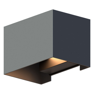 Calex Wandlamp buiten | Calex | Venice (Led, 7W, Up/Down, Lichthoek aanpasbaar, Antraciet) 7001000800 K150101136 - 1