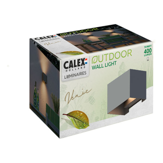 Calex Wandlamp buiten | Calex | Venice (Led, 7W, Up/Down, Lichthoek aanpasbaar, Antraciet) 7001000800 K150101136 - 3