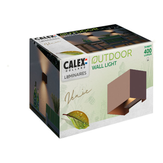 Calex Wandlamp buiten | Calex | Venice (Led, 7W, Up/Down, Lichthoek aanpasbaar, Roest) 7001000700 K150101135 - 3