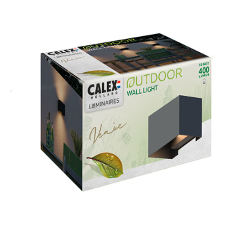 Calex Wandlamp buiten | Calex | Venice (Led, 7W, Up/Down, Lichthoek aanpasbaar, Zwart) 7001000600 K150101134 - 3