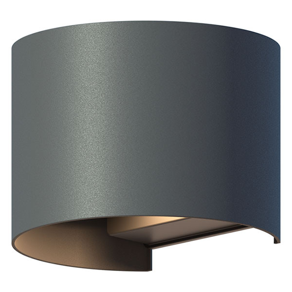 Calex Wandlamp buiten | Calex | Verona (Led, 7W, Up/Down, Lichthoek aanpasbaar, Antraciet) 7001000500 K150101133 - 1