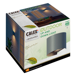 Calex Wandlamp buiten | Calex | Verona (Led, 7W, Up/Down, Lichthoek aanpasbaar, Antraciet) 7001000500 K150101133 - 3