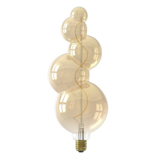 Calex XXL | Alicante | E27 (4W, 130lm, 1800K, Dimbaar, Goud) 2101002300 K170203779 - 1