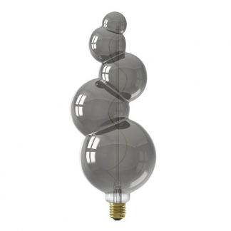 Calex XXL | Alicante | E27 (4W, 60lm, 1800K, Dimbaar, Titanium) 2101001800 K170202459 - 2