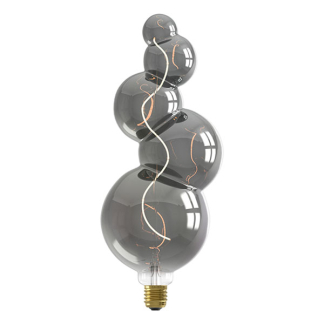 Calex XXL | Alicante | E27 (4W, 60lm, 1800K, Dimbaar, Titanium) 2101001800 K170202459 - 1