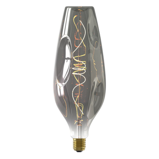 Calex XXL | Barcelona | E27 (4W, 60lm, 1800K, Dimbaar, Titanium) 2101001900 K170203784 - 1