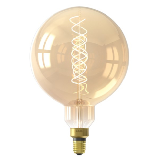 Calex XXL | Megaglobe | E27 (3W, 250lm, 2200K, Dimbaar, Goud) 2101003100 K170202460 - 1