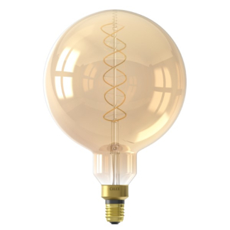 Calex XXL | Megaglobe | E27 (3W, 250lm, 2200K, Dimbaar, Goud) 2101003100 K170202460 - 2